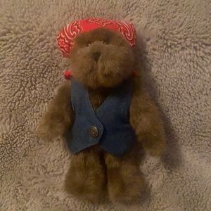 Vintage Boyd’s Bear Keep on Ridin’ Motorcycle Rider-Stuffed-Bear